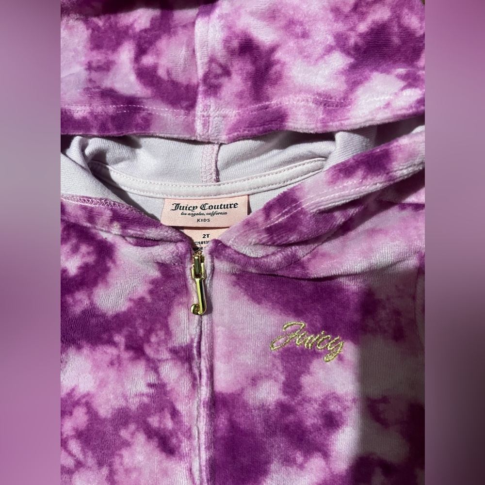 Toddler Juicy Couture zipper Jacket